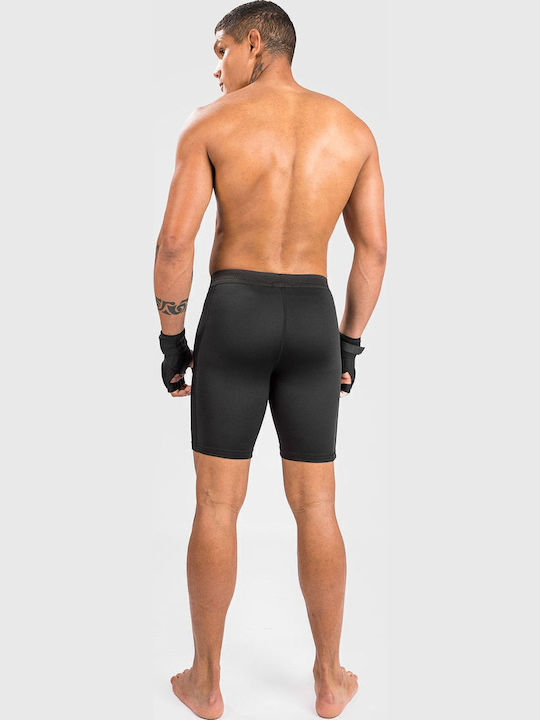 Venum Kurz Männer Kampfsport Leggings Schwarz