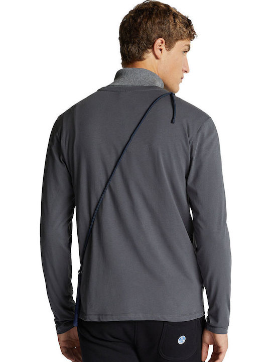 Langarmbluse Gray