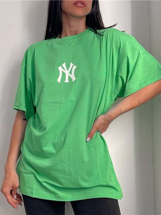 Chica Femeie Tricou Verde