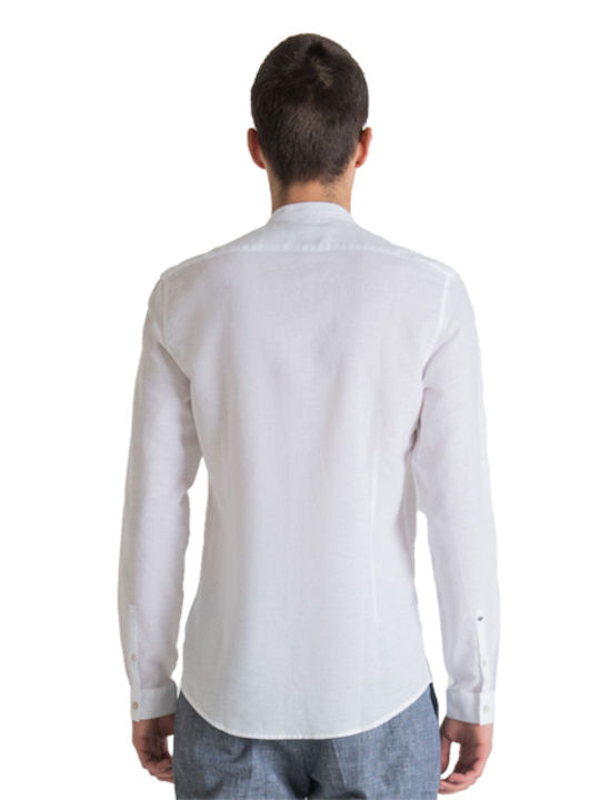 Antony Morato Men's Shirt Long Sleeve White