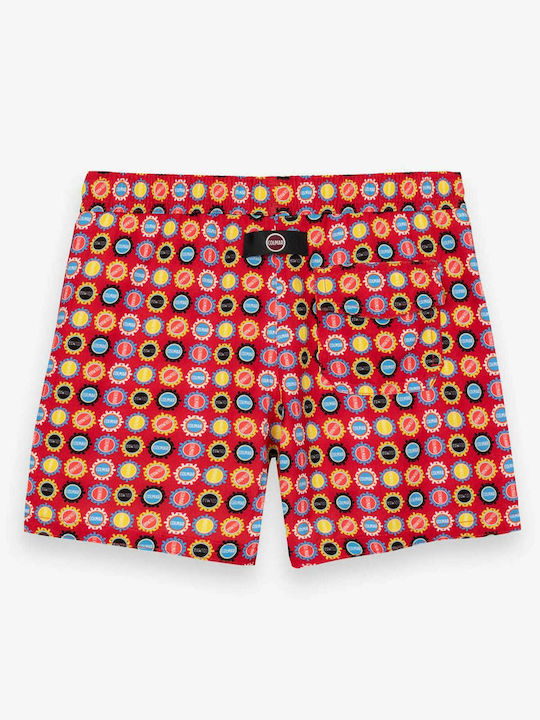 Colmar Kinder Badeanzug Badeshorts Rot