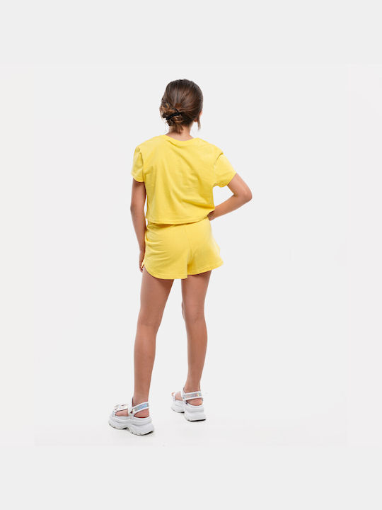 Target Kids Set with Shorts Summer 2pcs Yellow