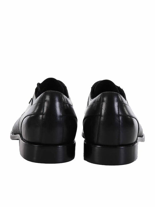 Leder Herrenschuhe Schwarz