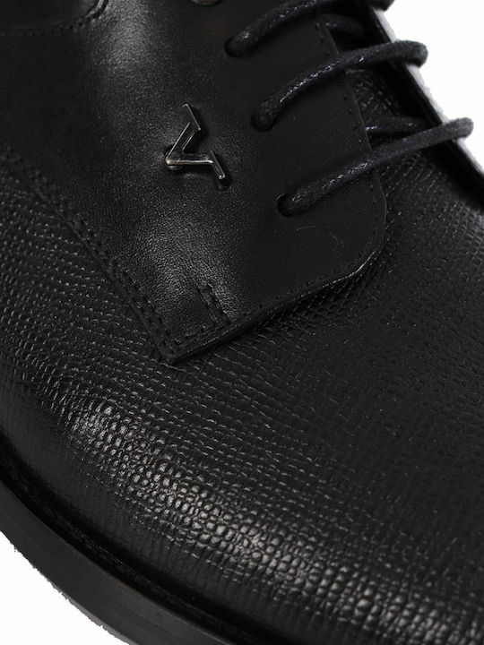 Leder Herrenschuhe Schwarz