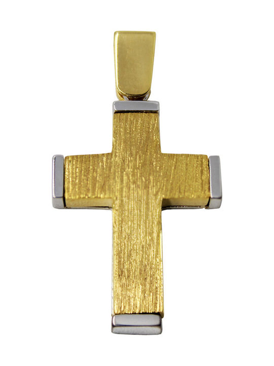 Roloi Kaliamanis Men's Gold Cross 14K Double Sided