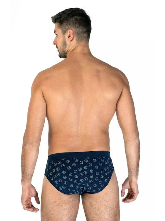 Bonatti Men's Slip Blue with Patterns