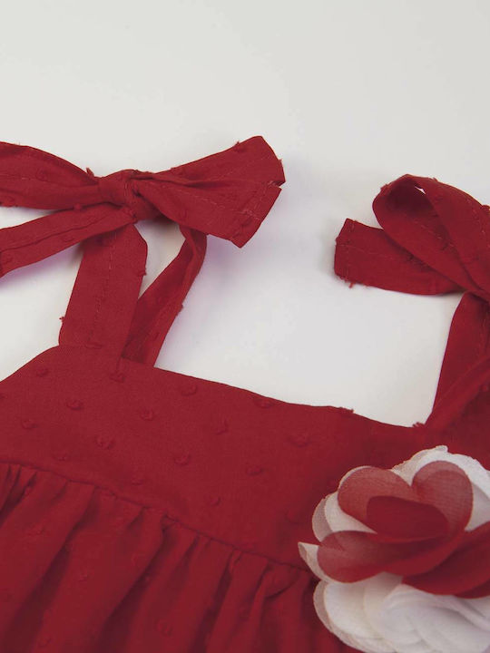 FS Baby Rochie pentru Copii Fără mâneci Burgundy