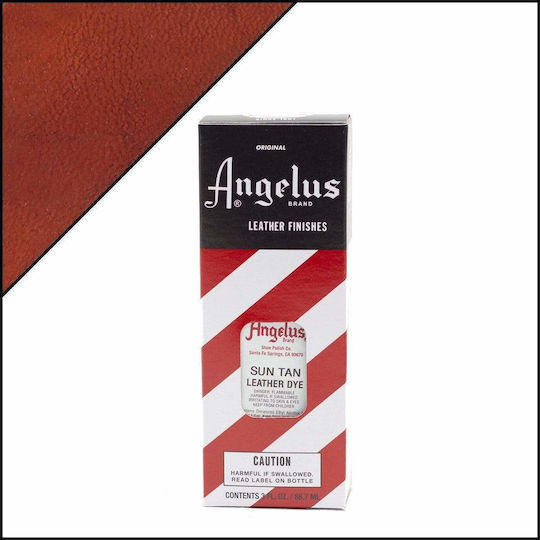 Angelus Υγρό Χρώμα Χειροτεχνίας Καφέ για Δέρμα 90ml