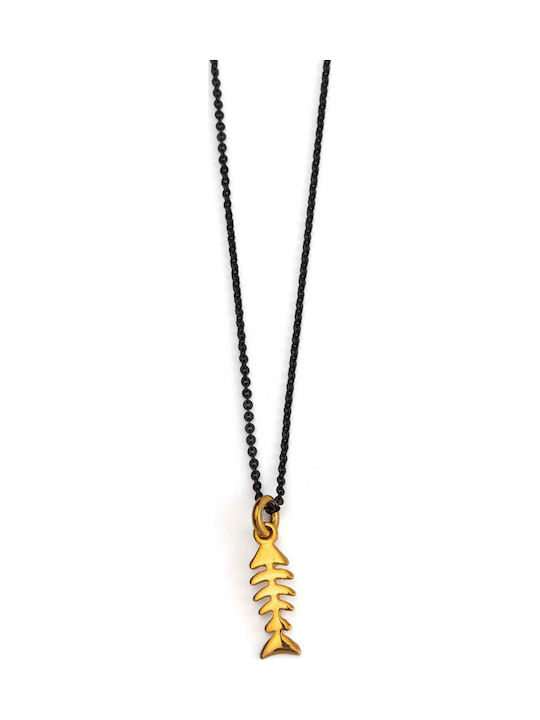 George Art Jewels Κολιέ από Επιχρυσωμένο Ασήμι