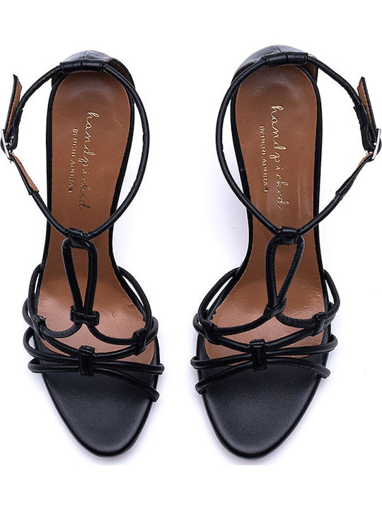 Leather Sandals Black