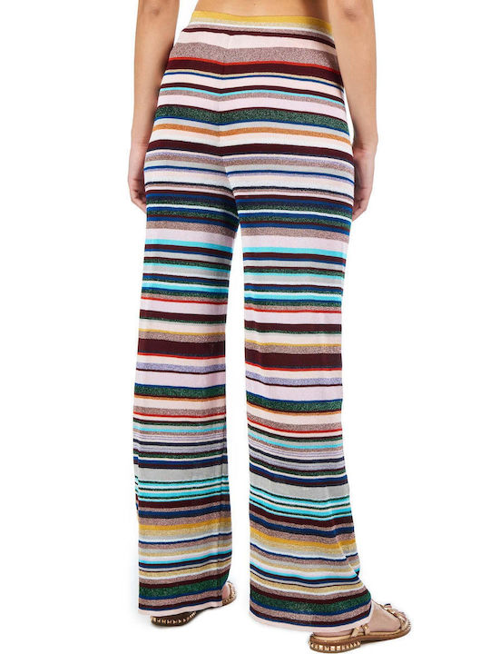 Missoni Femei Tesatura Pantaloni Cu dungi