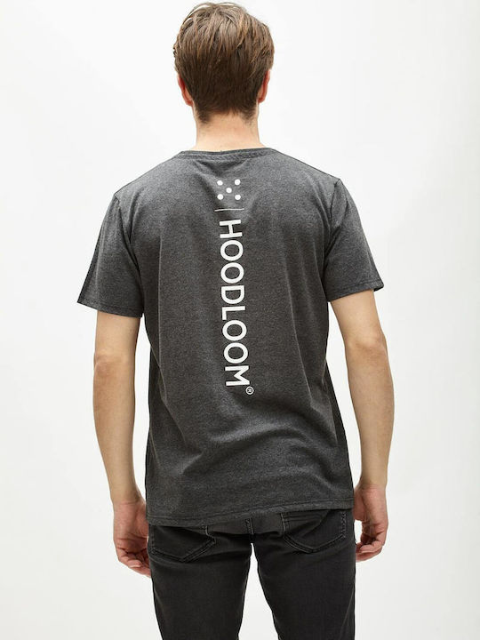 HoodLoom Men's Short Sleeve T-shirt Gray