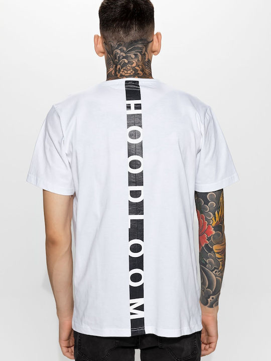 HoodLoom Men's Short Sleeve T-shirt White