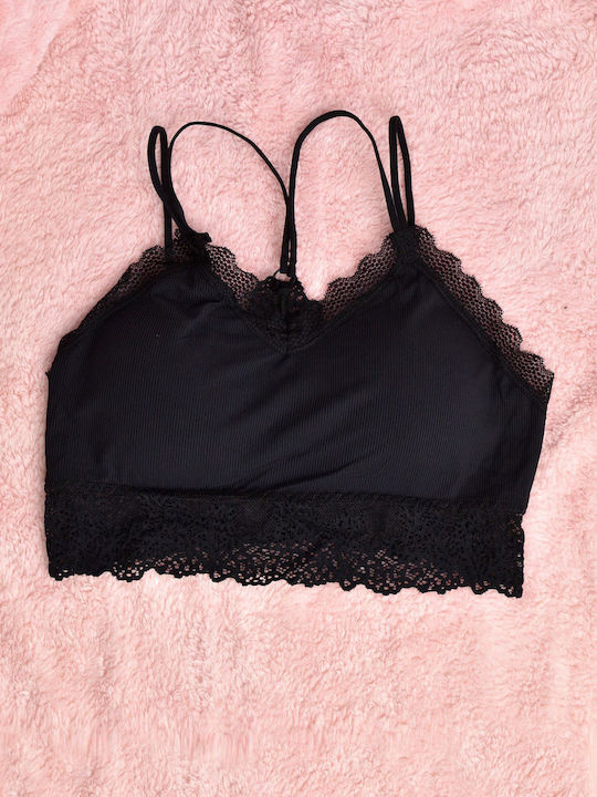 Potre Bralette Bralette Σουτιέν Μαύρο