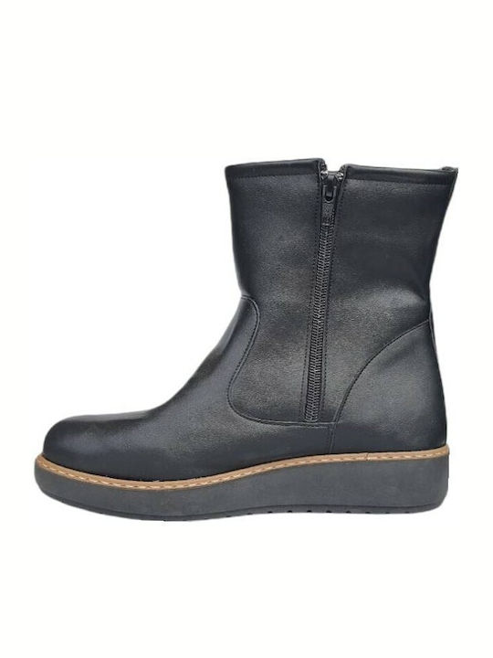 Cockers Women's Platform Boots Black