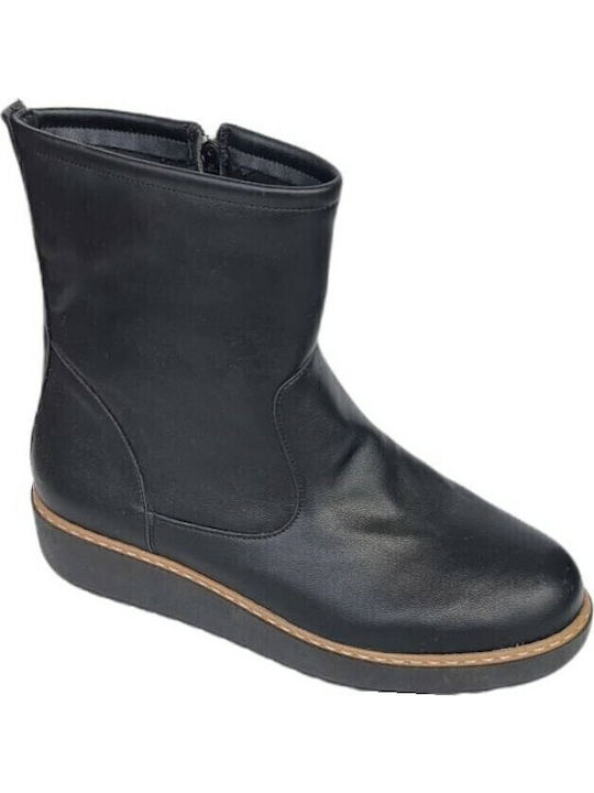 Stiefeletten Damen Schwarz