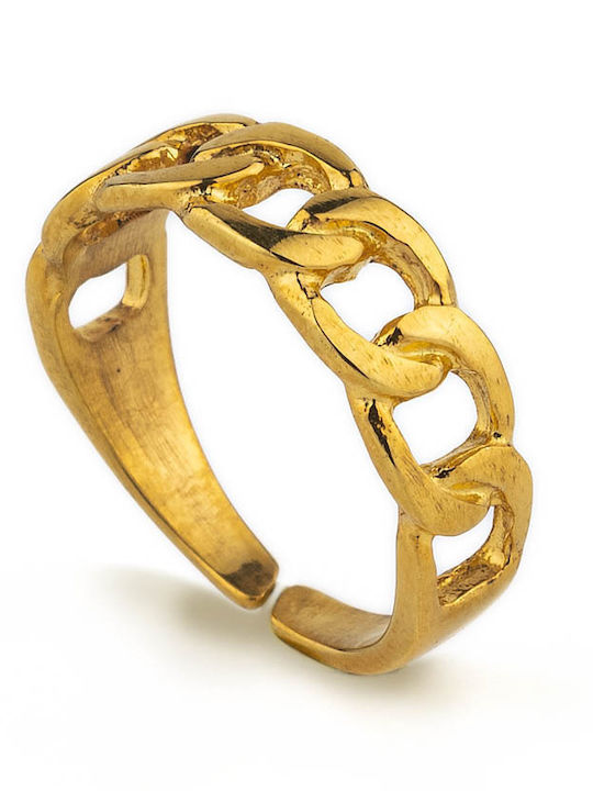 George Art Jewels Damen Ring aus Silber Vergoldet