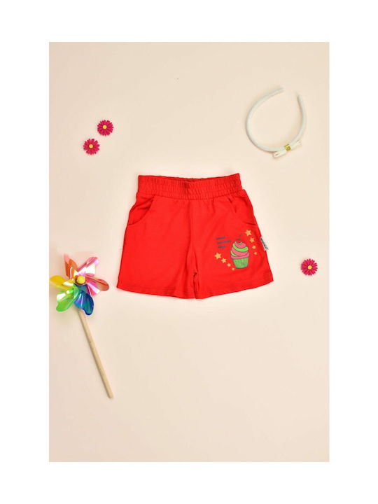 Potre Kids Shorts/Bermuda Fabric Red