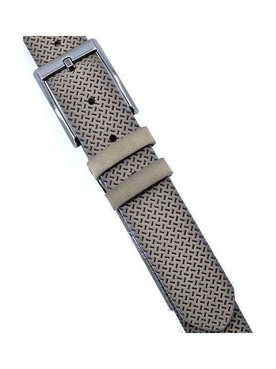 Herren Gürtel Leder Beige