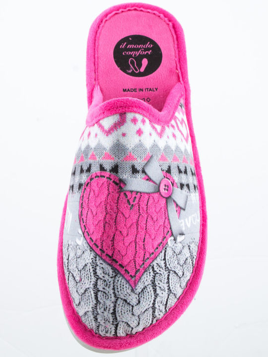 Winter Women's Slippers Fuchsia