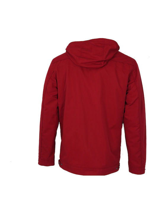 Pre End Herren Winter Jacke Lässig Rot