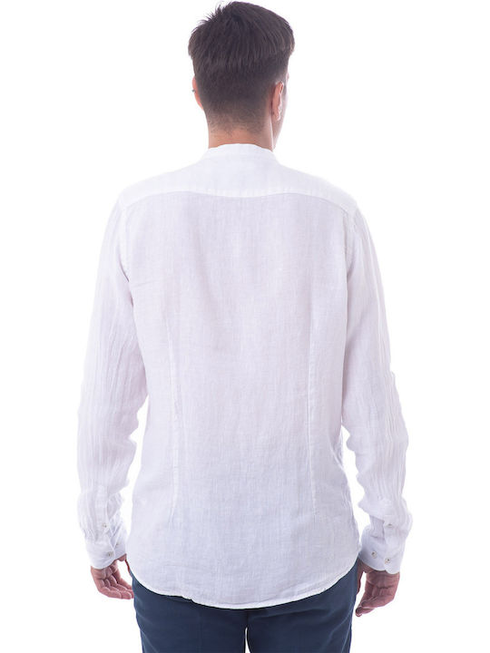 Sseinse Men's Shirt Long Sleeve White