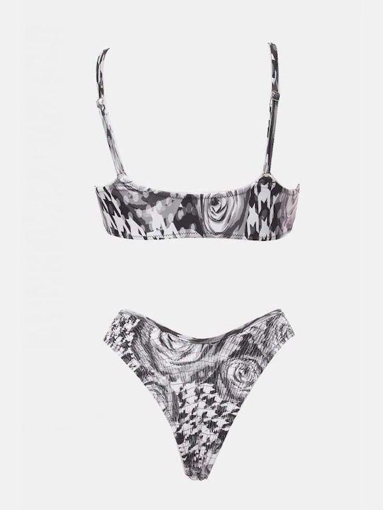 Bikini-Set Brasil Blumen Mehrfarbig