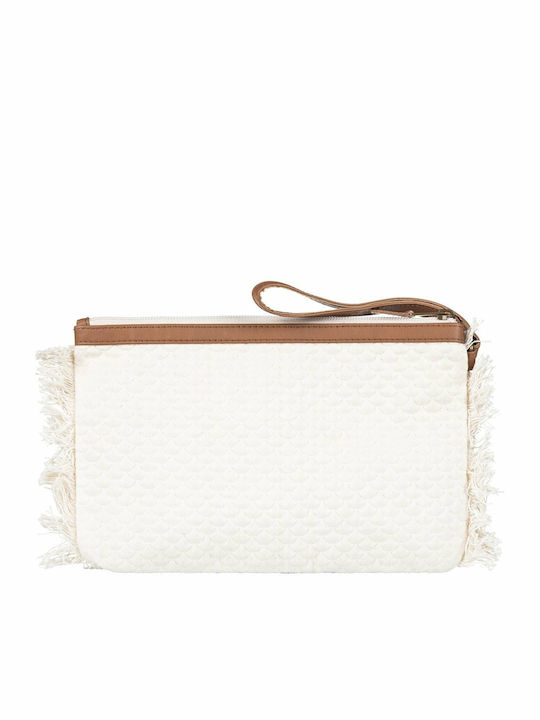 Roxy Toiletry Bag in White color