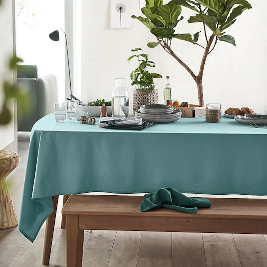 La Redoute Interieurs Cotton Tablecloth Gray 150x200cm