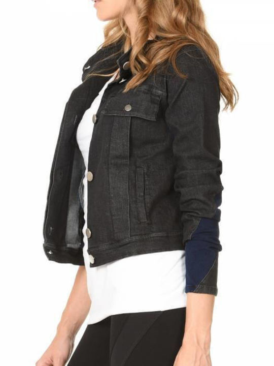 Freddy Women's Short Lifestyle Jacket for Winter Black