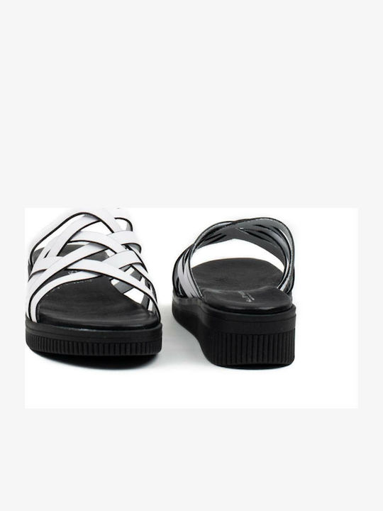 Women's Platform Wedge Sandals White