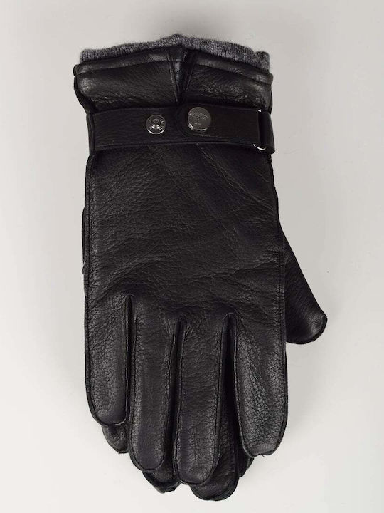 Fynch Hatton Schwarz Wolle Handschuhe