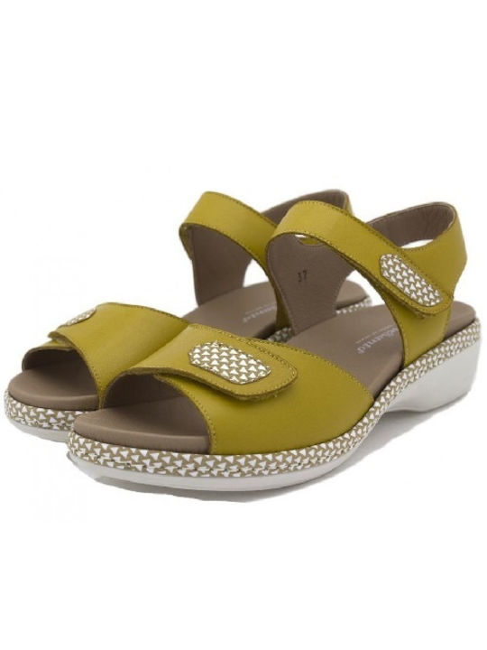 Piesanto Anatomic Women's Platform Shoes Yellow