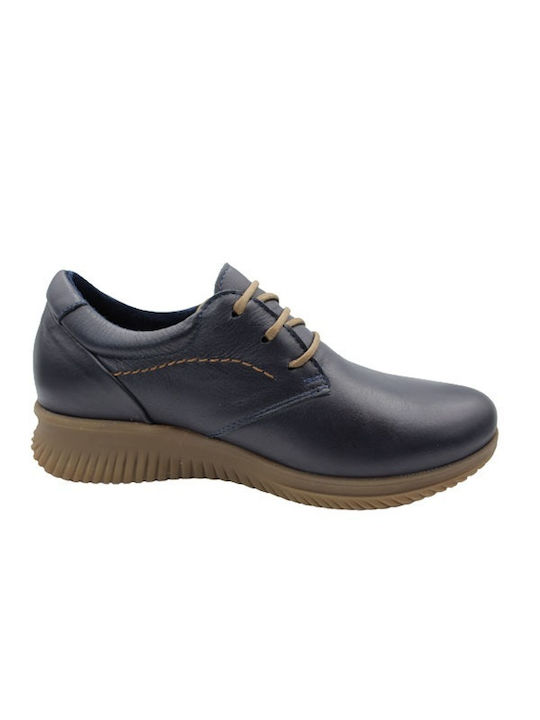 On Foot Women's Moccasins in Navy Blue Color