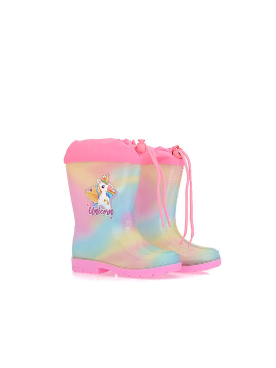 Disney Kids Wellies Pink