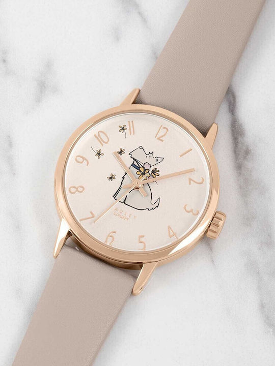 Radley Women's Watch with Pink Leather Strap