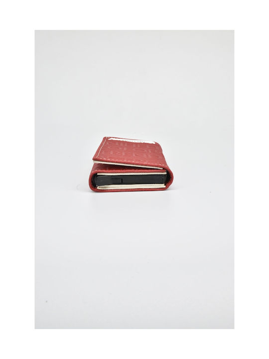David Polo Small Women's Wallet Cards Red