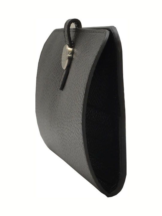Large Leather Women's Wallet Classic Black