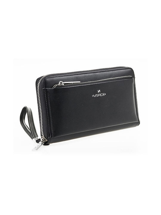 Verde Large Women's Wallet Black