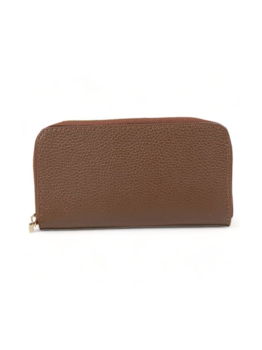 Passaggio Leather Large Leather Women's Wallet Brown