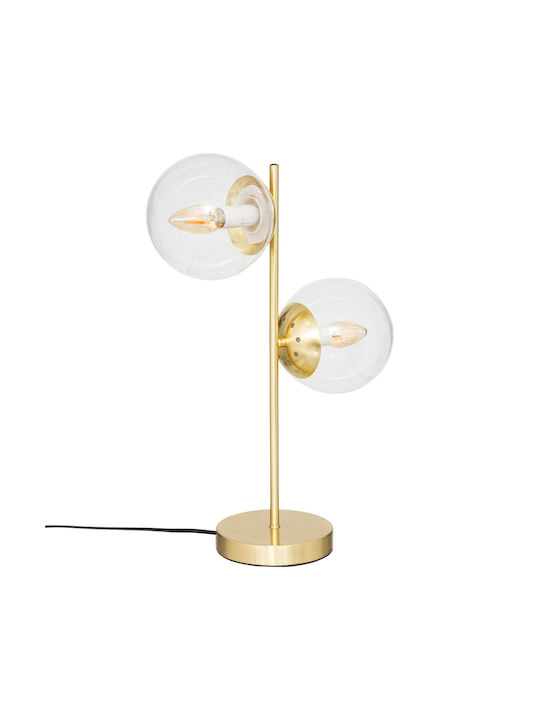 Spitishop Tischlampe Dekorative Lampe Gold