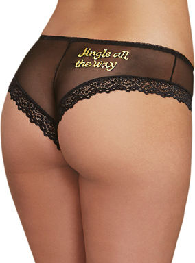 Dreamgirl Γυναικείο Sexy String Μαύρο