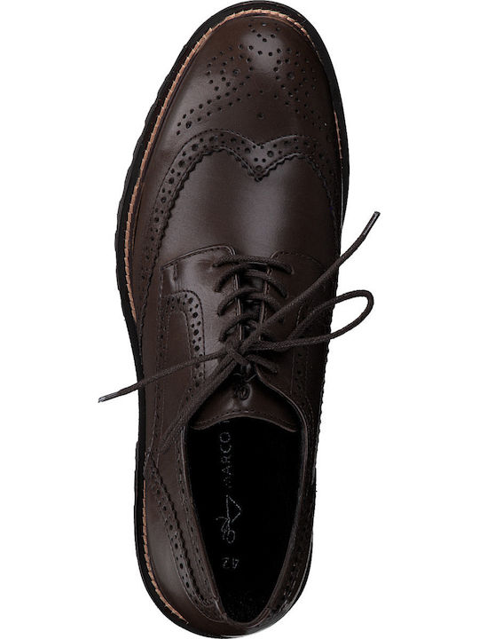 Men's Leather Oxfords Brown