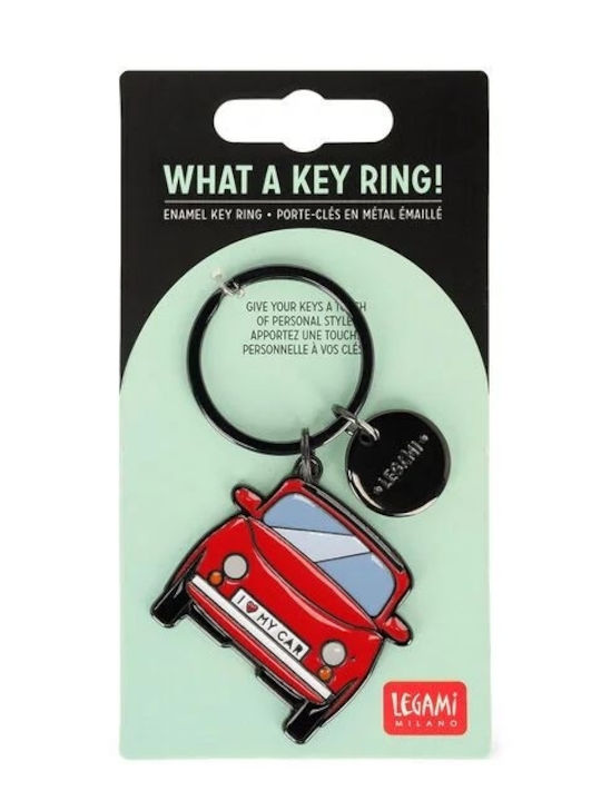 Legami Milano Silver Keychain