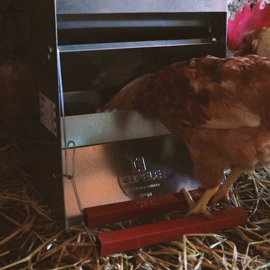 Copele Automatic Metal Feeder for Chickens and Poultry 41cm.