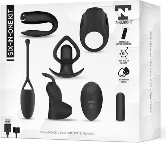 Tardenoche Vibrating Σετ Μαύρο