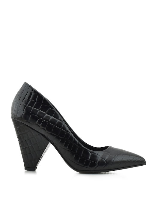 Aris Tsoubos Black High Heels