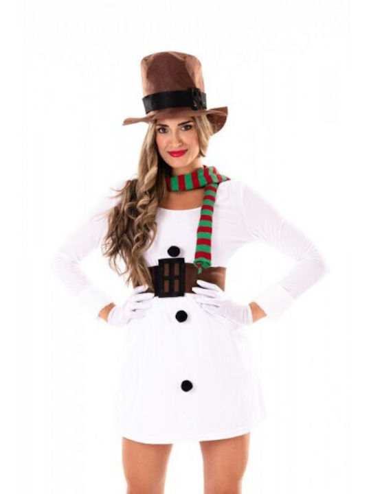 Snowman Christmas Costume for Adults