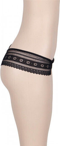 CyprusLoveShop Γυναικείο Sexy String Μαύρο