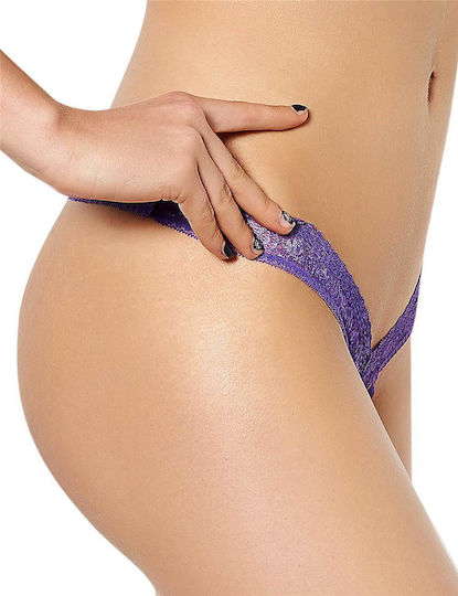 Ophelia's Dream Femei Sexy Șir de caractere Violet